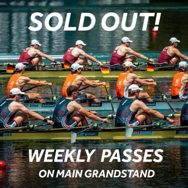 🚨 SOLD OUT! 🚨

Weekly passes for the Main Grandstand at the World Rowing Championships Lucerne 2027 are officially SOLD OUT! 🔥🇨🇭

But don’t worry — there’s more to come! 👀

🎟️ Want to be first in line? Sign up for our newsletter and be the first to know when the next ticket wave goes live!

🎫 Other ticket categories are still available — secure your spot now!

🇨🇭 Swiss rowing clubs, stay tuned! We’ve got something special coming your way! Exclusive ticket offers will be announced in November. 👀

See you at the Rotsee, August 23–29, 2027! ❤️

#Lucerne2027 #wrch27 #inspirebeyond #Rotsee